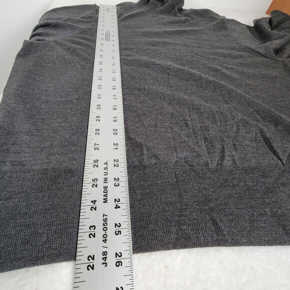 J. Crew Mercantile Gray Womens Turtleneck Sweater Size 3X Wool Blend Pullover - Picture 7 of 7